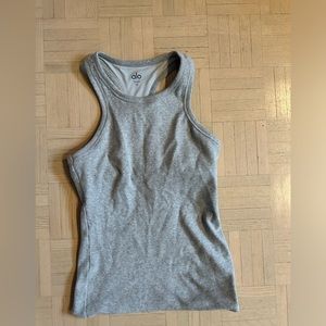 ALO ribbed aspire full length tank XS